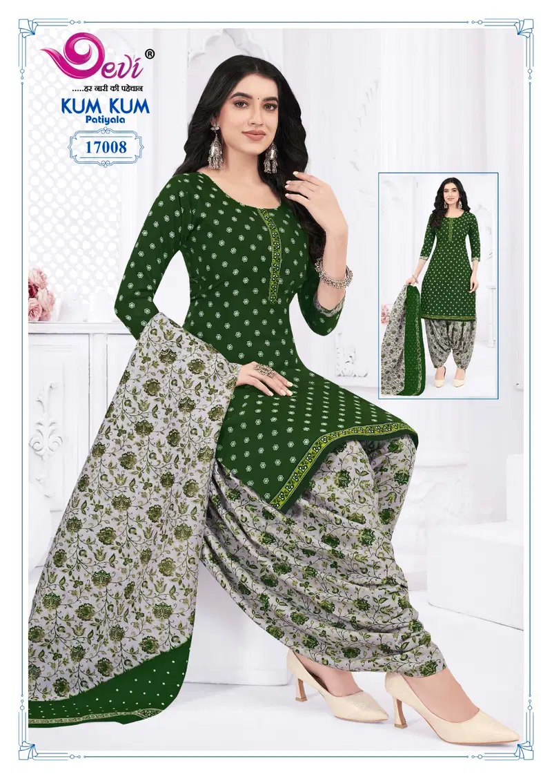 Kumkum Vol 17 By Devi Indo Cotton Printed Readymade Dress Wholesale Online